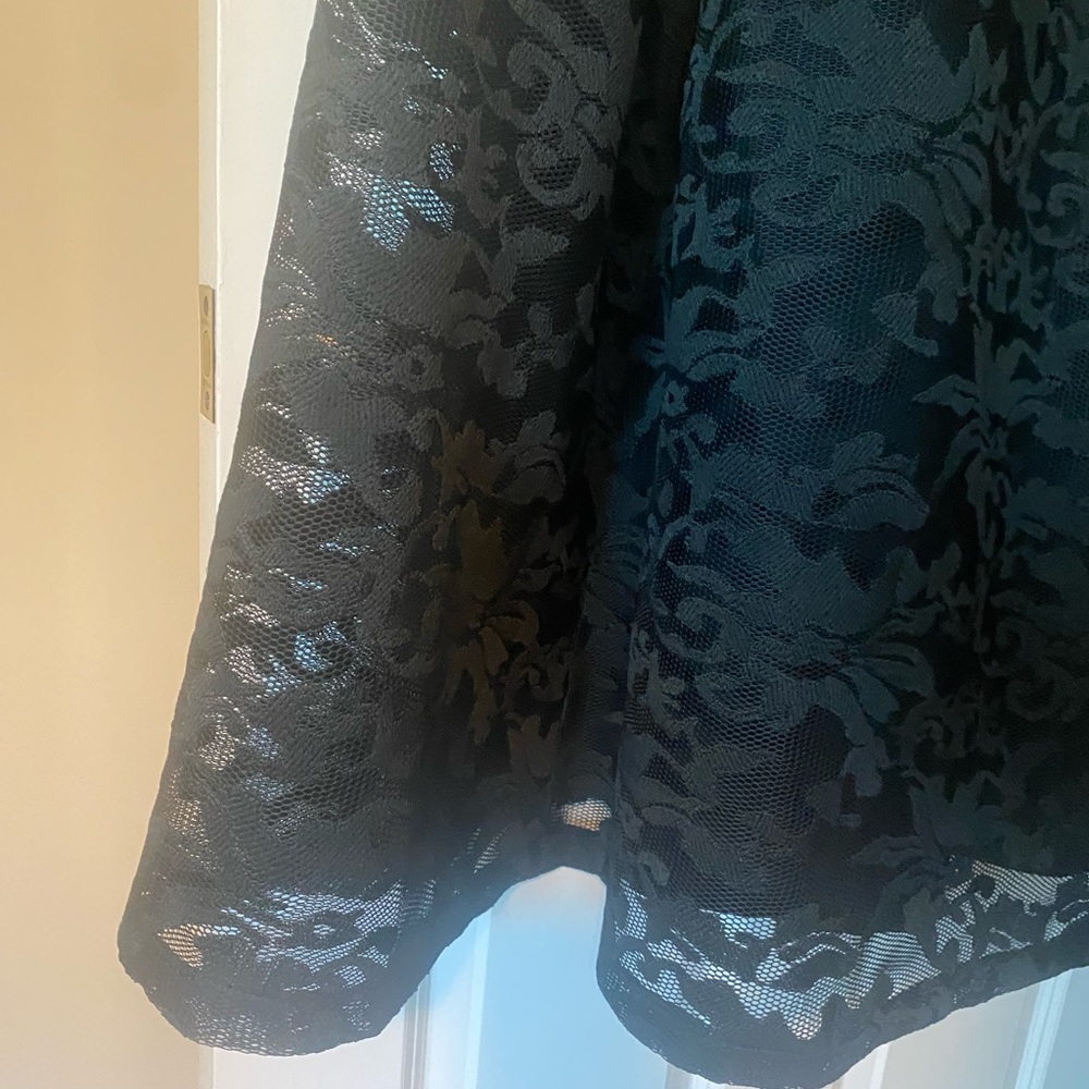 City Chic Black Jackie Lace Dress Size S 16 - Picture 3 of 8